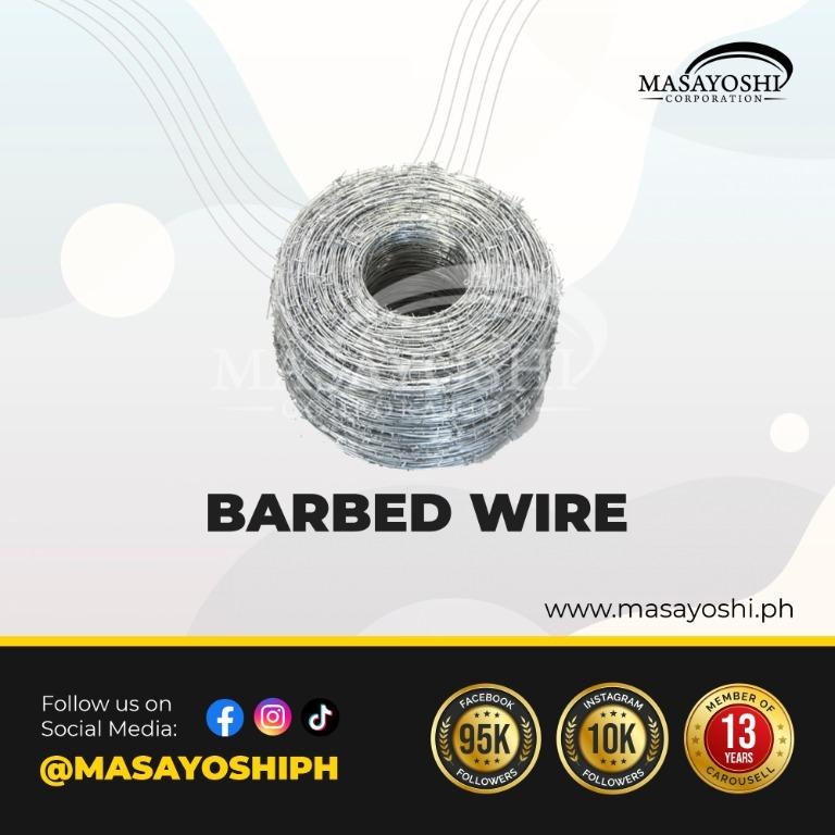 Barbed Wire Gauge 12 Barbed Wire Barb Wire Bob Wire Fencing