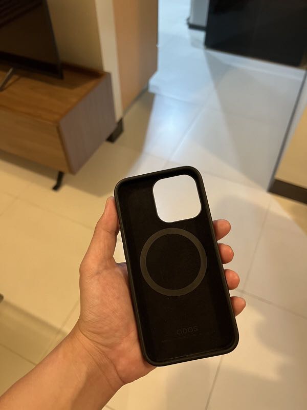 Black QDOS Touch Pure with Snap Case for Iphone 13 Pro, Mobile Phones