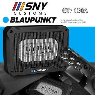 Blaupunkt GTr 130A 300w Amplified Subwoofer with remote gain control and high input audio