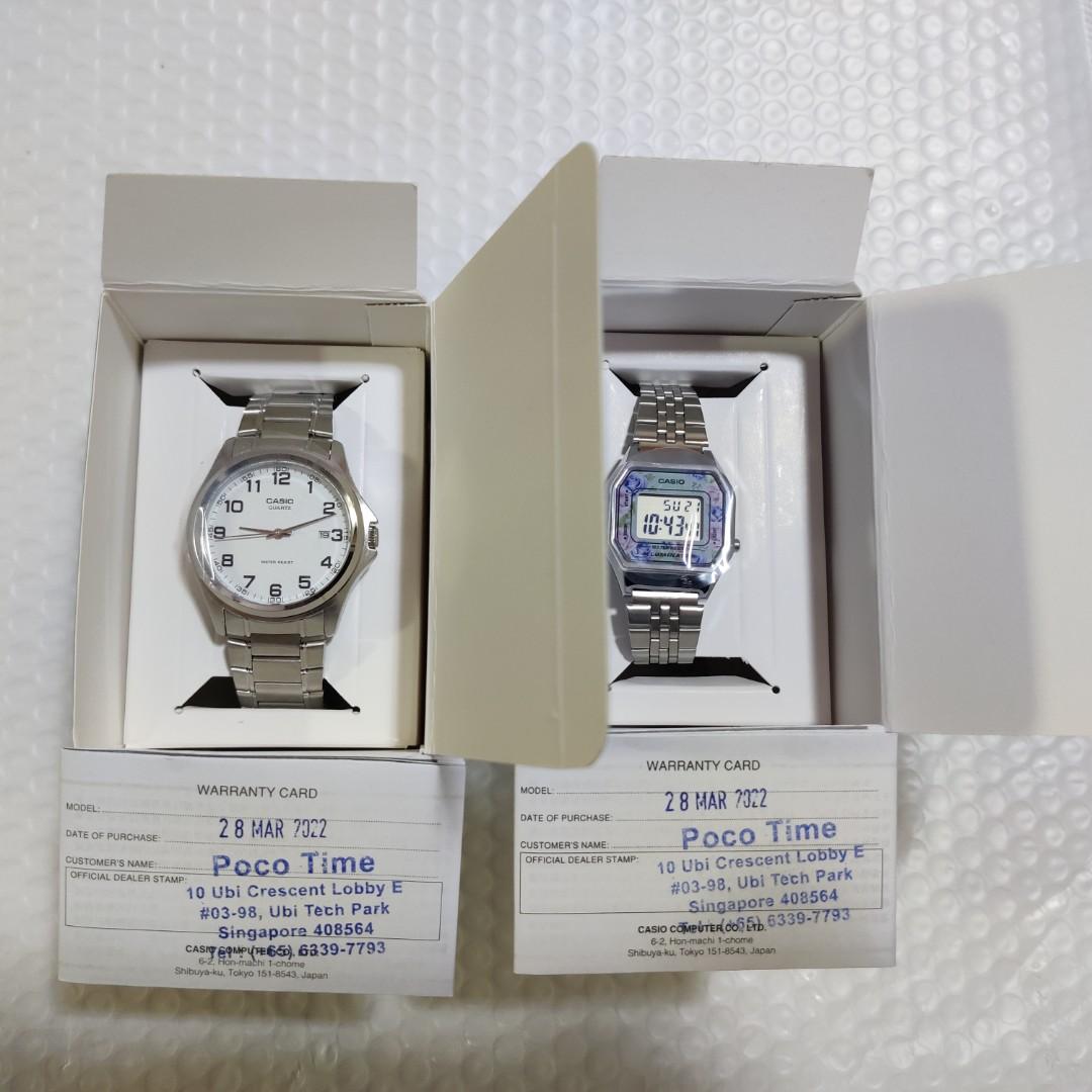 BNIP Casio Couple Watch