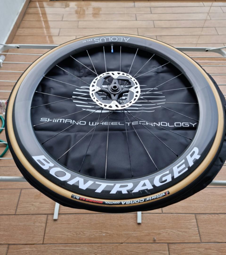 bontrager aeolus comp 5 tlr disc road wheel