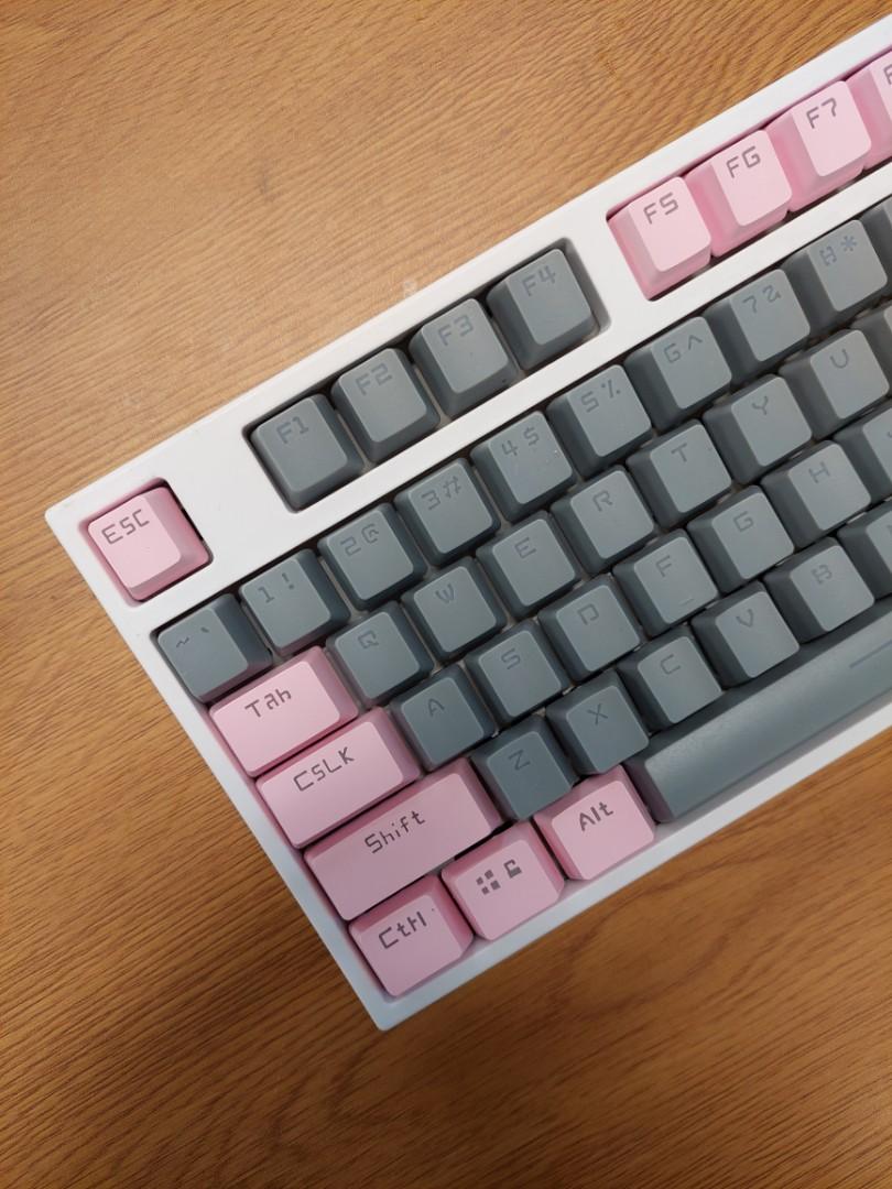 Budget Custom Keyboard Doubleshot PBT Keycaps, Computers & Tech, Parts