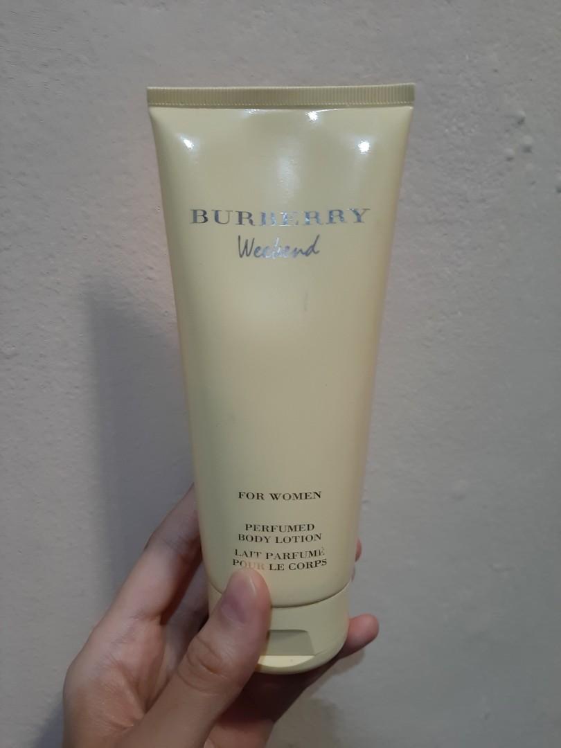 Burberry weekend fragrance lotion