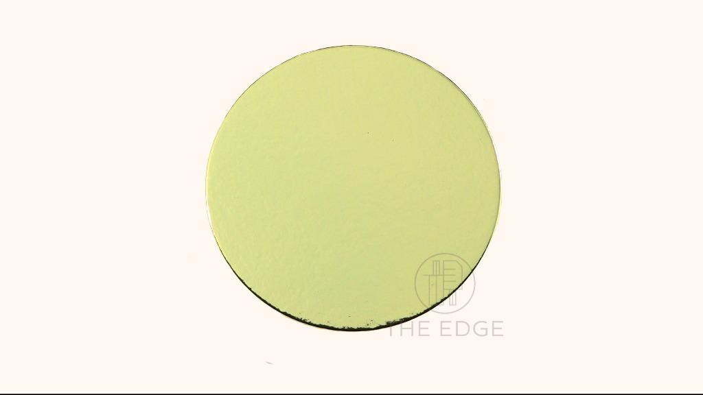 Cake Board 10" - 3mm - High Quality (10pcs/pack) (Category: Bakeware) located in Pasig City. Submitted by kitchenstarincorporated (Listing ID 1151814414, Image 1). Description: Cake Board - 10 inches Thickness : 3mm Color: Gold, Rose Gold, Silver, White Qty per pack: 10 pcs. PRICE: Gold - P 180.00 Rose Gold - P 180.00 Silver - P 170.00 White - P 160.00 Material: Cardboard laminated Features: Laminated on both sides. Very Firm. The lamination fini