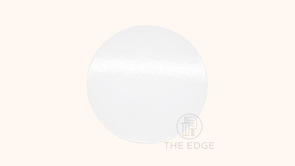 Cake Board 14" - 3mm - High Quality (10pcs/pack) (Category: Bakeware) located in Pasig City. Submitted by kitchenstarincorporated (Listing ID 1151815601, Image 2). Description: Cake Board - 14 inches Thickness : 3mm Color: Silver, White Qty per pack: 10 pcs. Material: Cardboard laminated Features: Laminated on both sides. Very Firm. The lamination finish makes our cake board greaseproof while maintaining its premium classy look. Thick cake board 