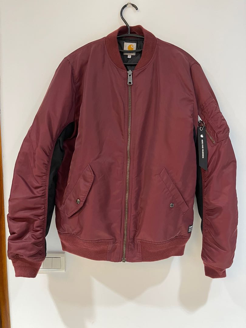 Carhartt wip ashton sateen bomber outlet