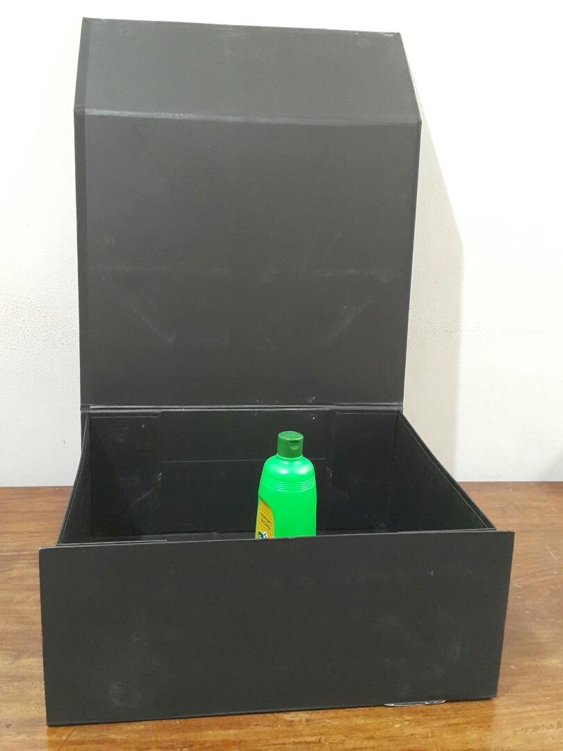 Chanel Big Box for Vanity Display or Bag Storage (Category: Luxury Accessories) located in Paranaque City. Submitted by vintagepopsicle (Listing ID 1151824452, Image 3). Description: Make reading a habit! Thick storage box with magnetic close. Size is 16.5 x 14.5 x 7 inches. Great as a flex item in your wardrobe for storing your precious bags or other fashion accessories. Even clothes. Acquired from estate sale and sold As Is. Examine photos for 