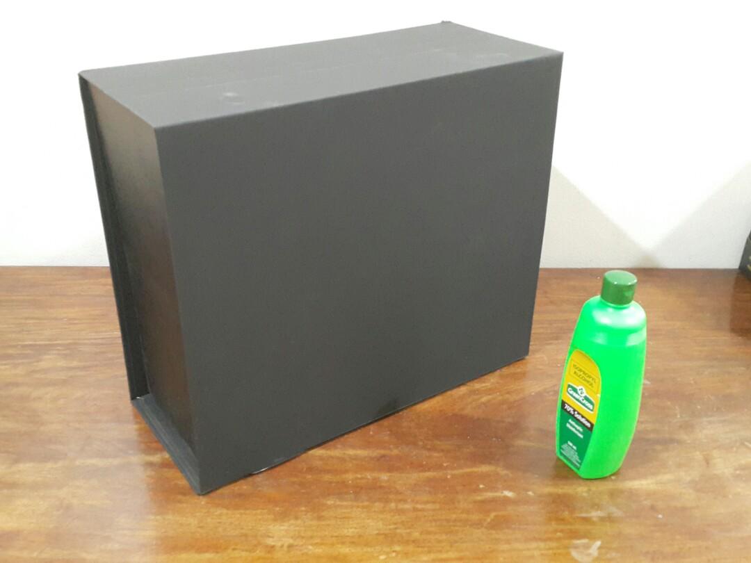 Chanel Big Box for Vanity Display or Bag Storage (Category: Luxury Accessories) located in Paranaque City. Submitted by vintagepopsicle (Listing ID 1151824452, Image 2). Description: Make reading a habit! Thick storage box with magnetic close. Size is 16.5 x 14.5 x 7 inches. Great as a flex item in your wardrobe for storing your precious bags or other fashion accessories. Even clothes. Acquired from estate sale and sold As Is. Examine photos for 