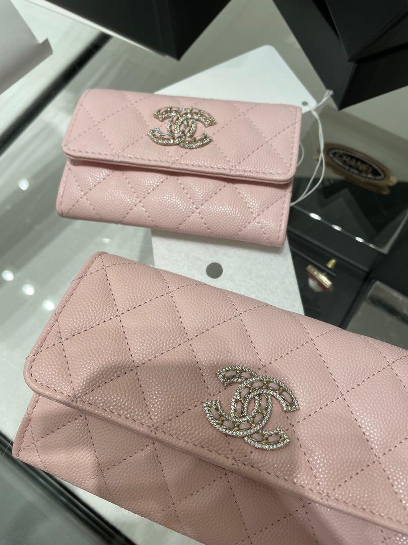 CHANEL Pink Folding Wallets for Women for sale