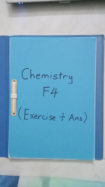 Chemistry Textbook Exercise + Answer Form 4, Hobbies &amp; Toys, Books ...