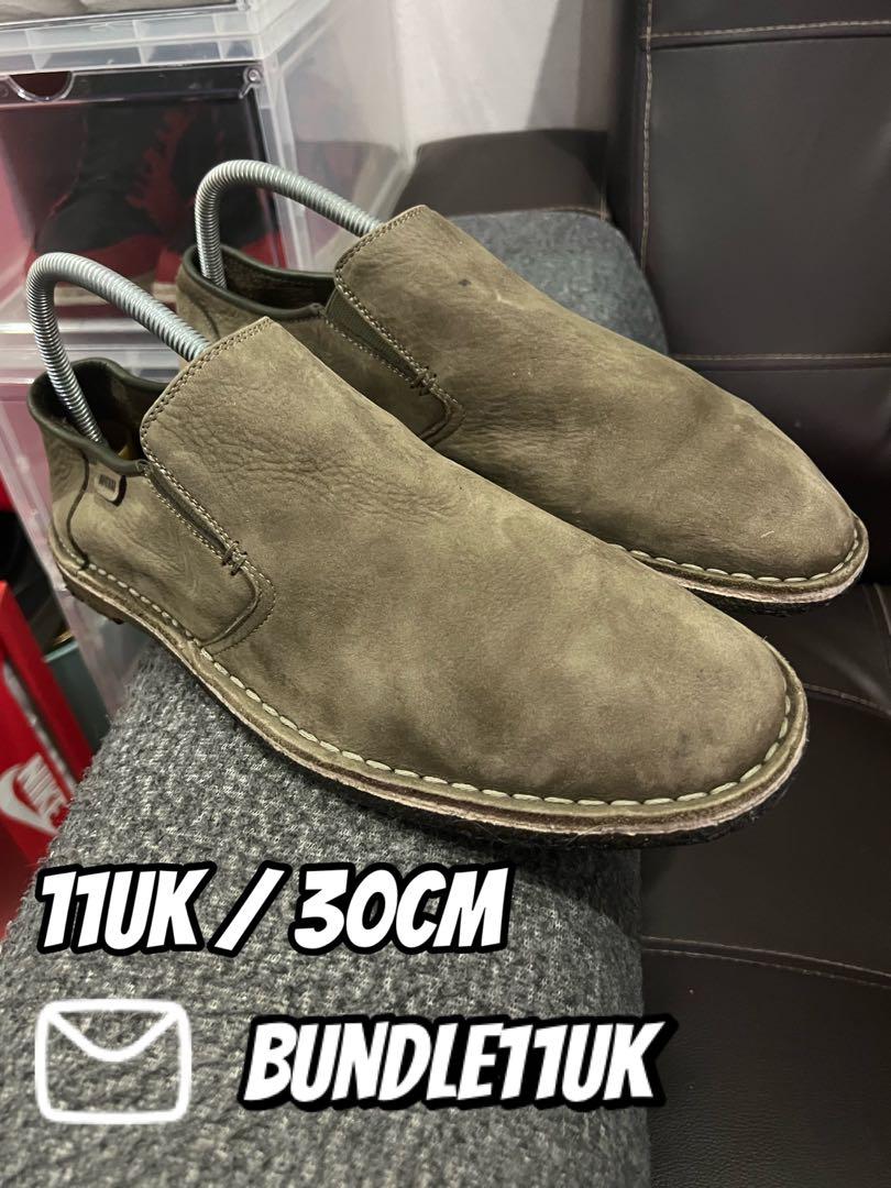 Clarks Vexation Slip On Nubuck 11UK Men s Fashion Footwear