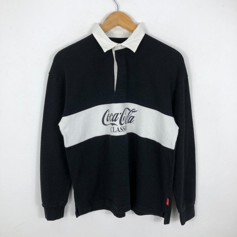 Coca cola x Gu Long sleeve Polo Shirt