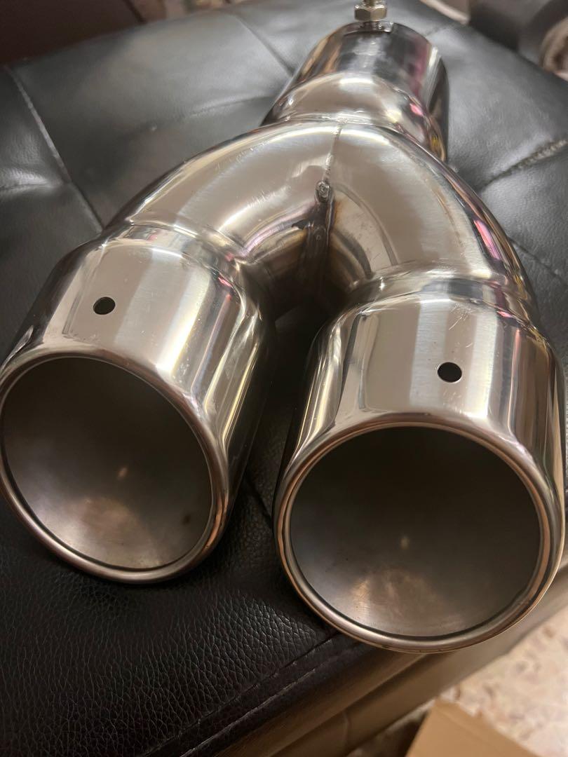 Convert your single exhaust pipe to twin exhaust, Car Accessories