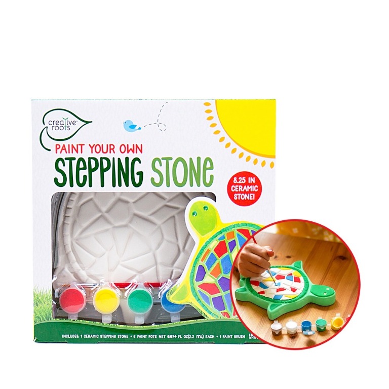 Creative Roots Paint Your Own Turtle Stepping Stone (SPI0405), Hobbies