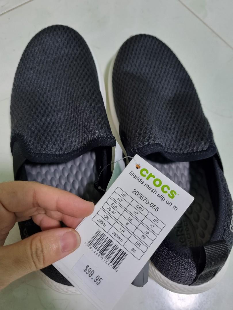 Crocs literide clearance mesh slip on