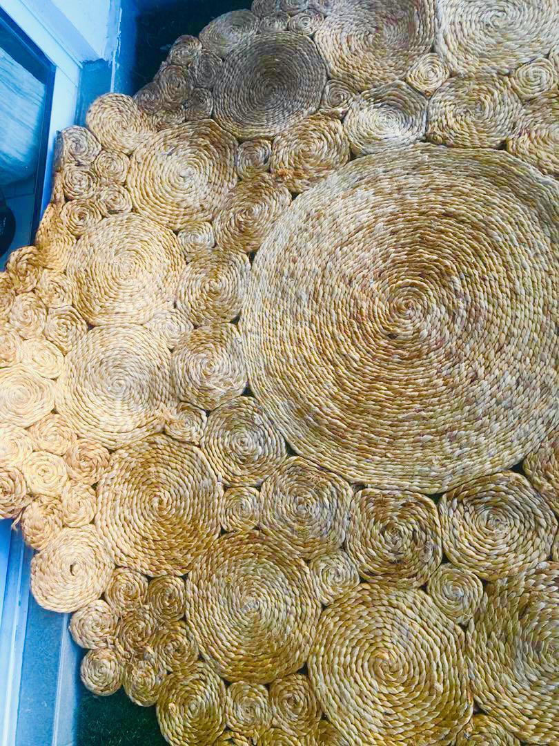 Daisy jute rug Spotlight, Furniture & Home Living, Home Decor, Carpets
