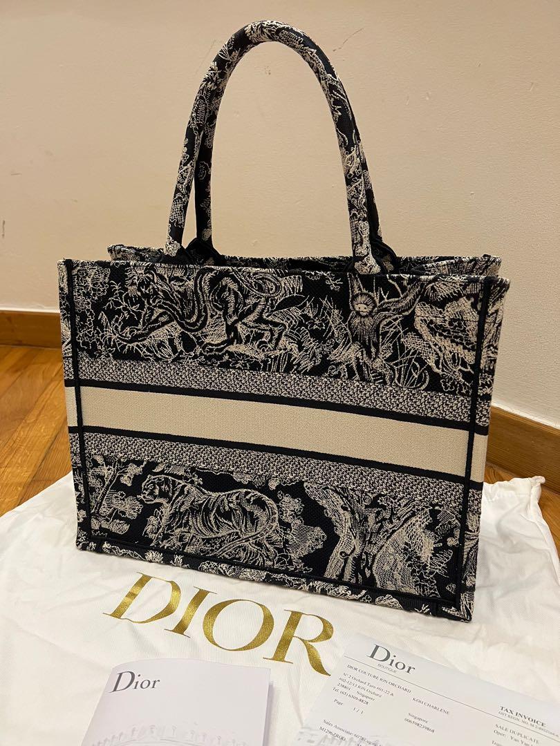 Dior book tote reverse clearance