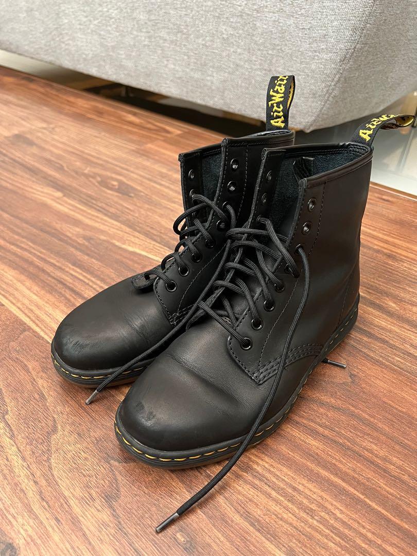 Newton black online dr martens
