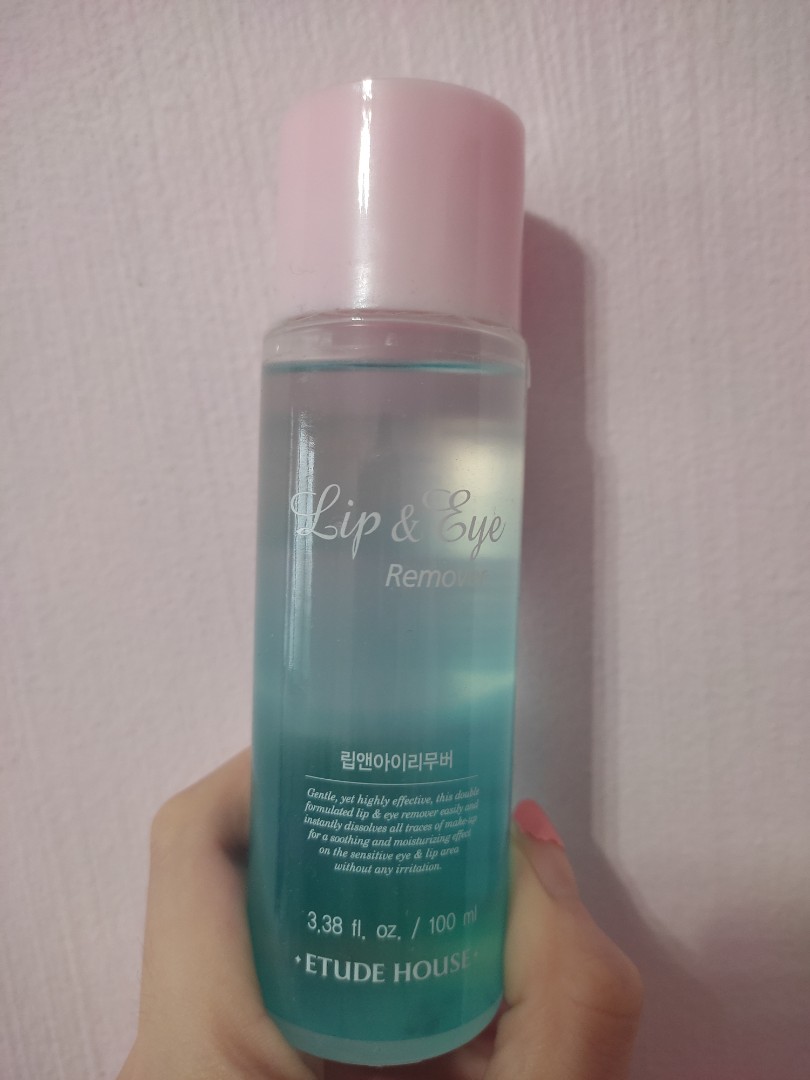 Etude House lip and eye makeup removal, Beauty & Personal Care, Face