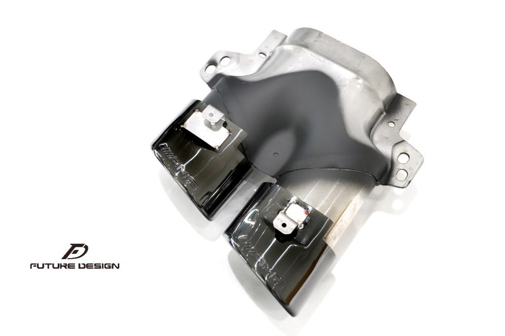 FD FutureDesign Mercedes-Benz GLC- Class W253 Rear Splitter Diffuser ...