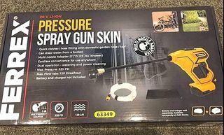 Ferrex 20v Li-ion Cordless Pressure Washer Gun Spray Cleaning  Cars
