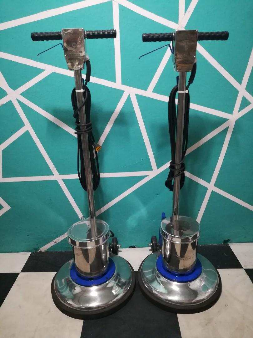 FLOOR POLISHER (Category: Cleaning Tools & Supplies) located in Manila. Submitted by ghelzkie (Listing ID 1151984080, Image 2). Description: FLOOR POLISHER RECON / REFURBISHED BRAND: HOUSEKEEPERS CHOICE 🎉UNIT SIZE: 16" 🎉HEAVY DUTY 🎉LOW SPEED 🎉WET & DRY 🎉ATTACHED PADHOLDER 🎉WARRANTY PARTS AND SERVICES 🎉FREE DELIVERY WITHIN METRO MANILA 🎉GOOD AS NEW / READY TO USED WE ALSO HAVE AVAILABLE !📢 PAD: RED, GREEN, WHITE, BLACK PADHOLDER: SPIKE / 