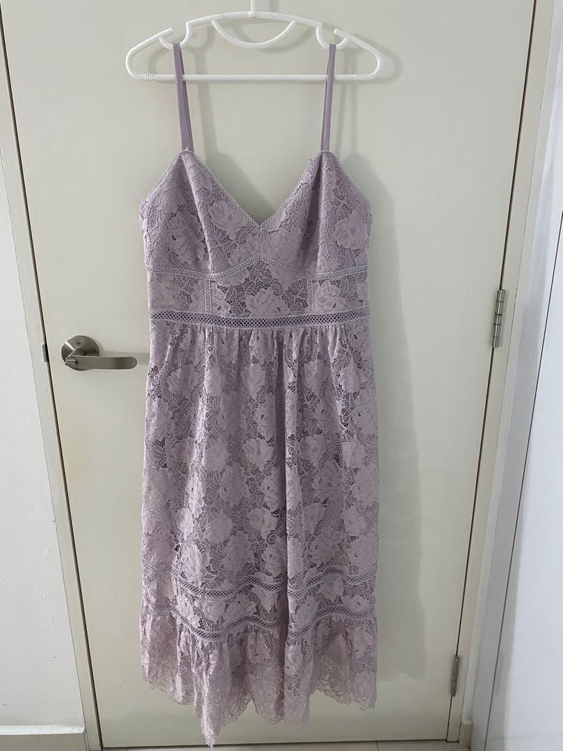 Forever new lace midi dress sales