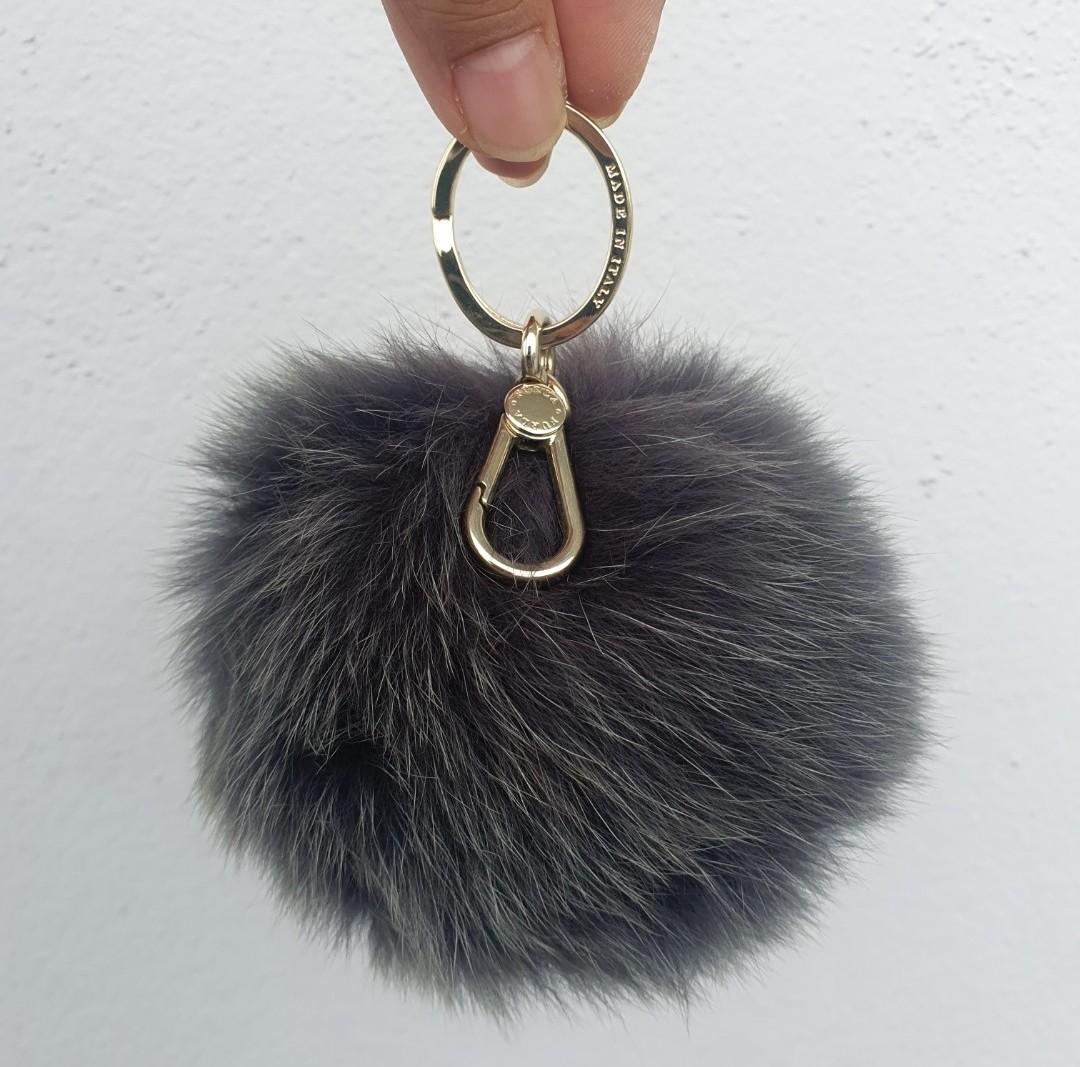 Furla Bubble Pom Pom Keyring
