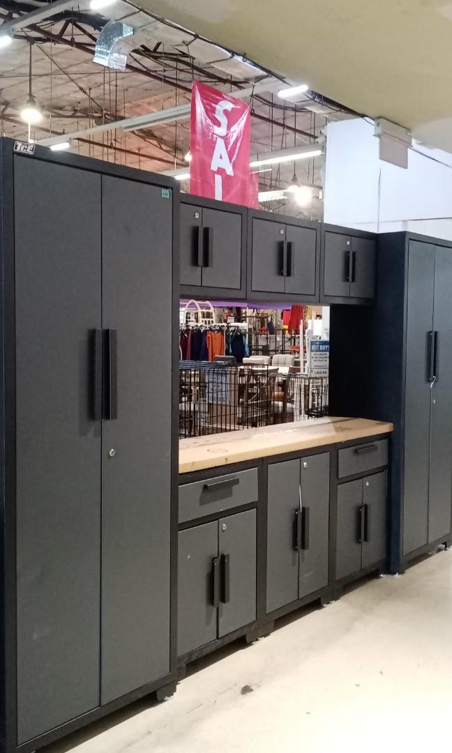 GARAGE STORAGE SYSTEM W/KEY TCE, Furniture & Home Living, Home