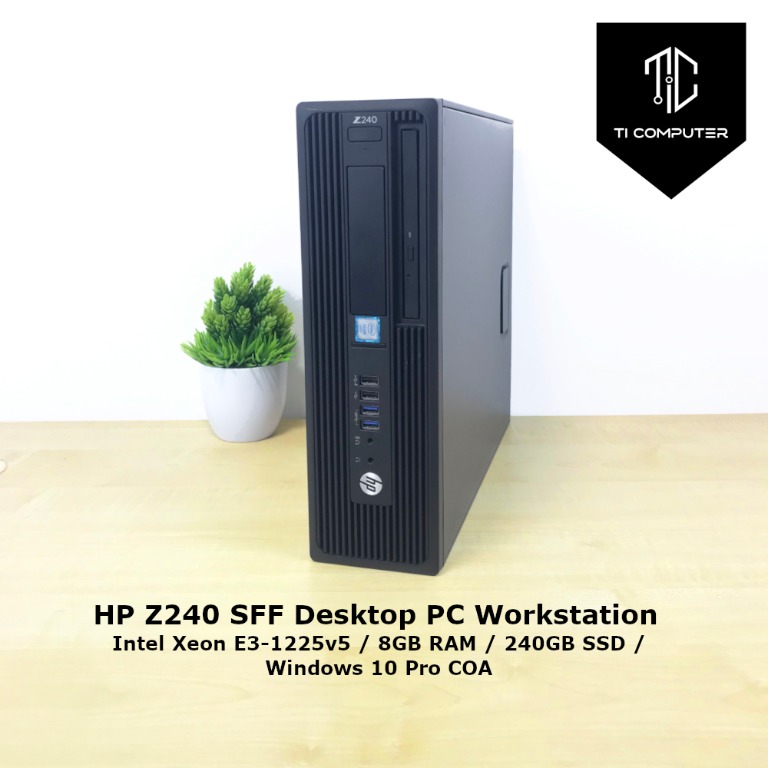 HP Z240 Xeon E3 1225 v5 8GB RAM SSD その2