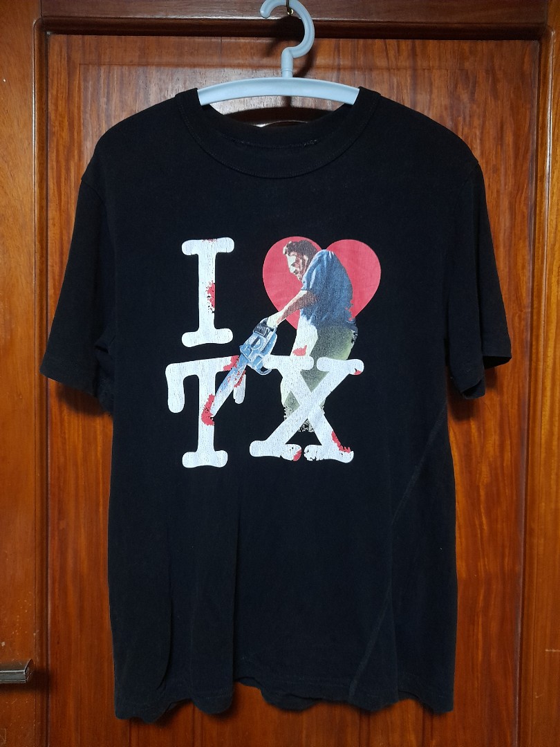 I HEART TX Vlone x Texas Chainsaw Shirt 