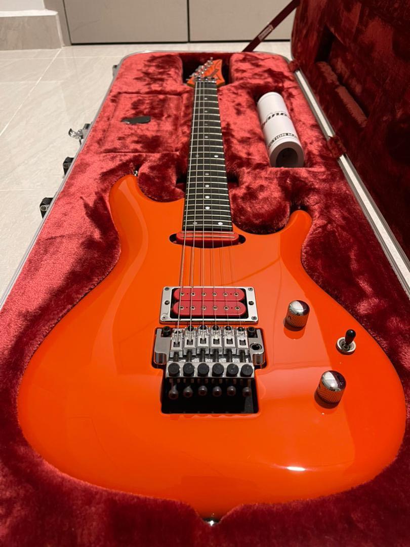 Ibanez js shop muscle car orange