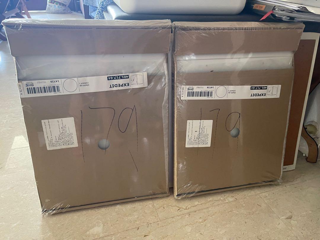 Ikea Expedit/Kallax mirror door insert (set of 2), Furniture & Home