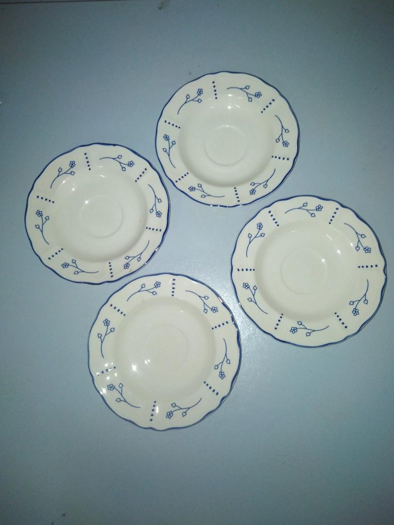 Ikea (Blue & white) saucer plate, 6", TV & Home Appliances, Kitchen