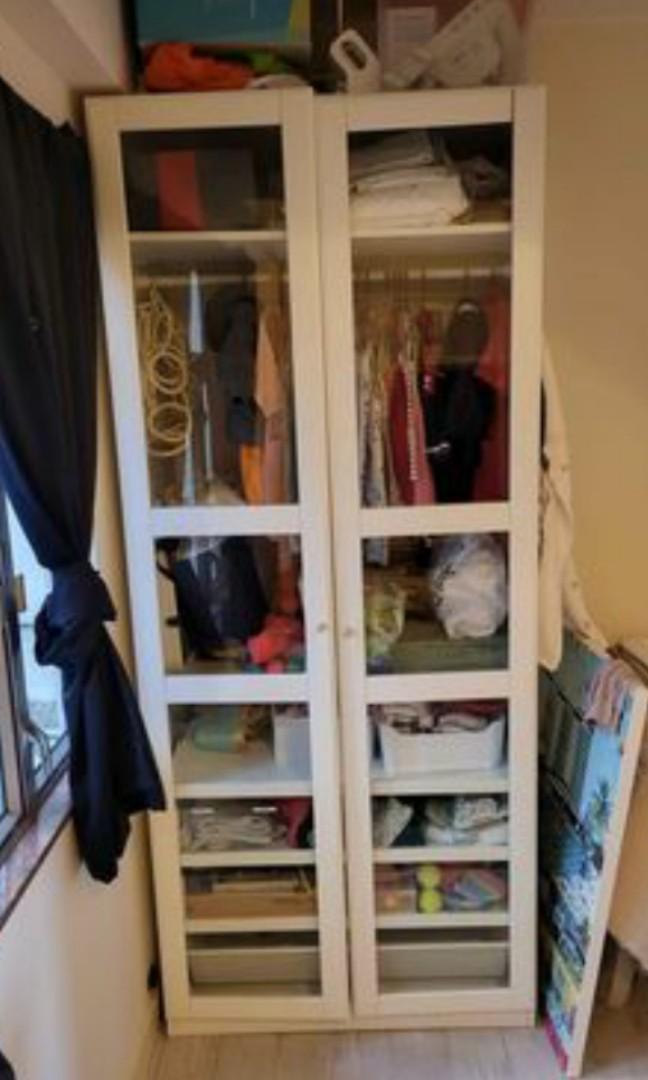 IKEA wardrobe dismantled, Furniture & Home Living, Furniture, Shelves