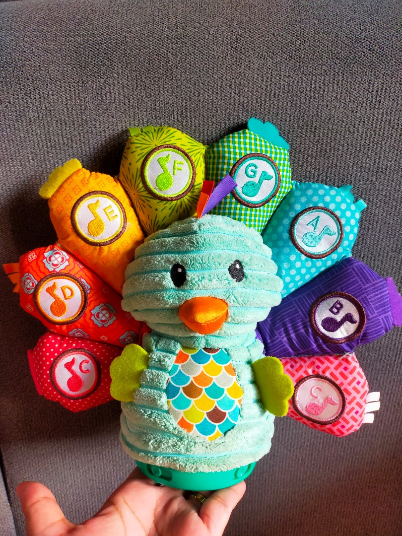 Infantino learning peacock hot sale