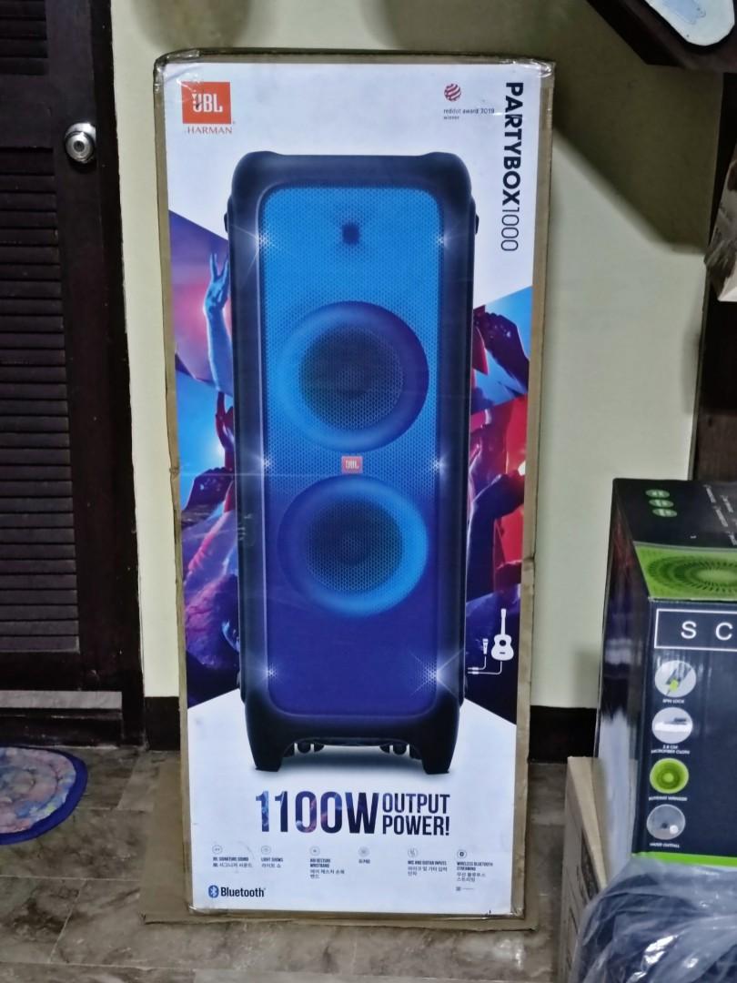 JBL Party Box 1000 (Unboxing completo) 