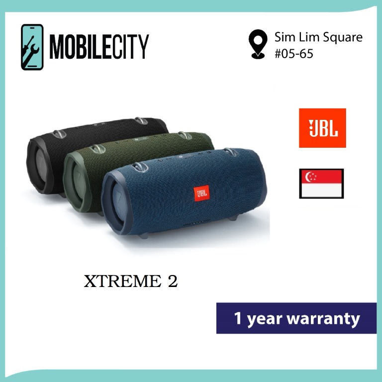 [JBL] Xtreme 2 / Waterproof Portable Bluetooth Speaker / LOCAL SELLER / LOCAL WARRANTY, Audio