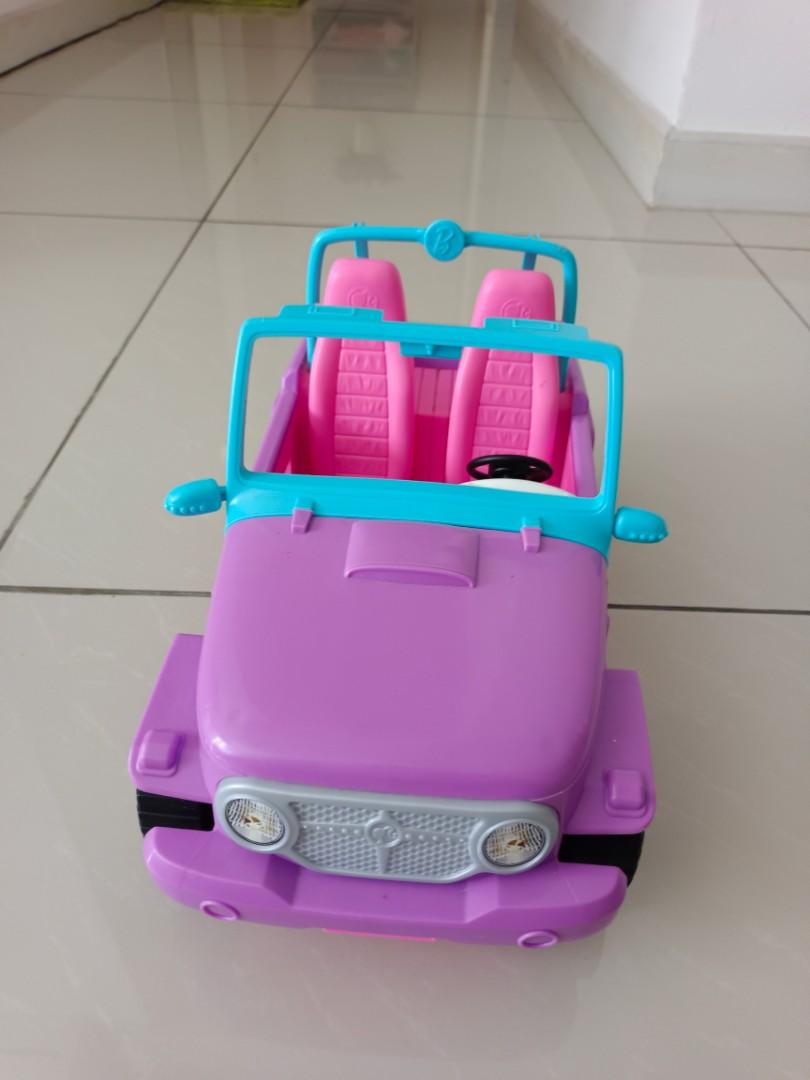 Jeep car Barbie on Carousell