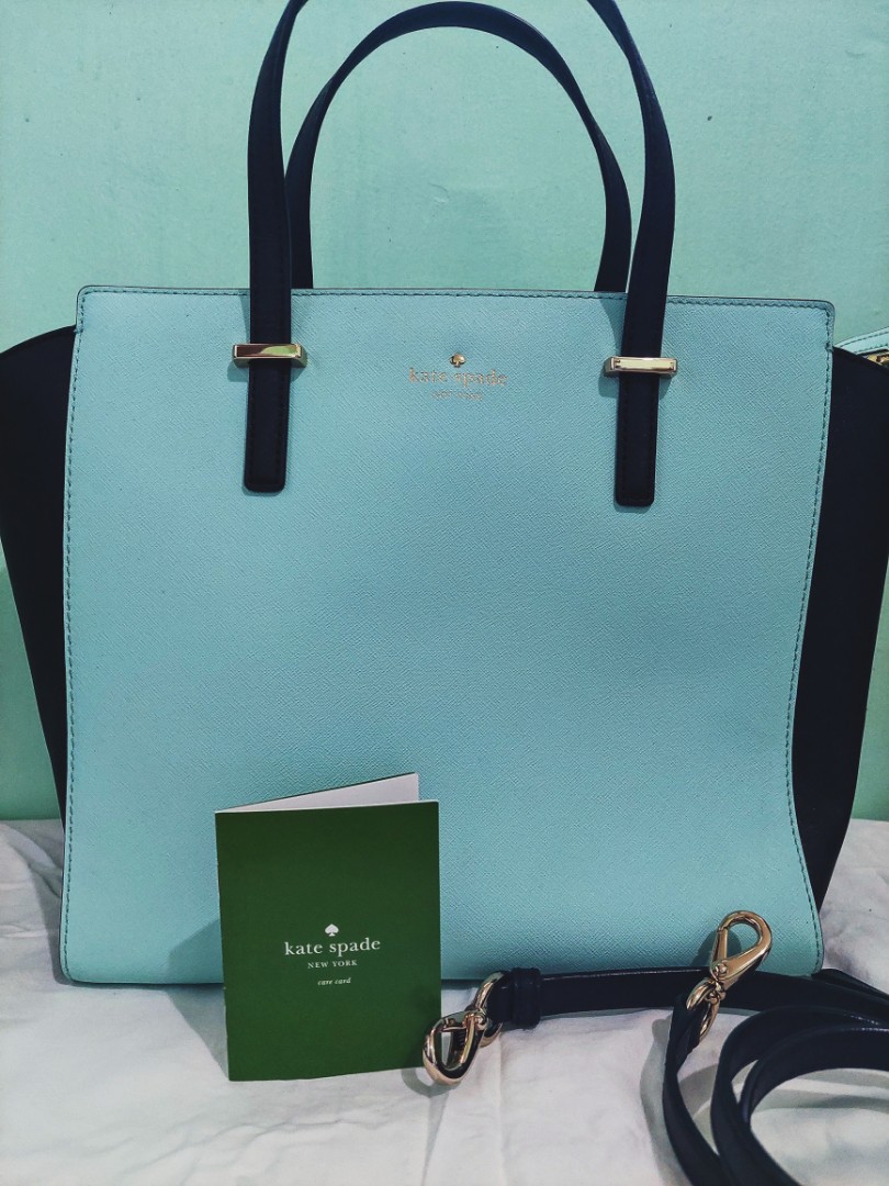 Kate Spade original with white tag (deep green), Luxury, Bags & Wallets on  Carousell