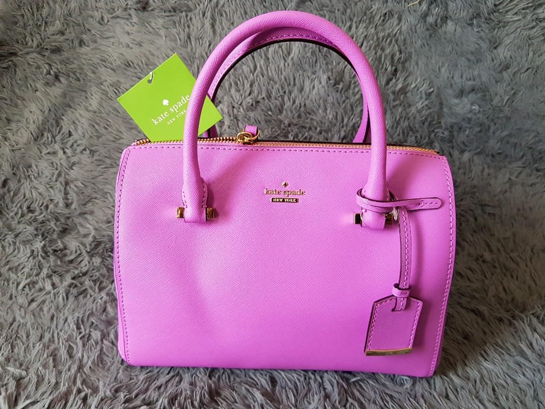Kate spade purple speedy Barang Mewah Tas Dompet di Carousell