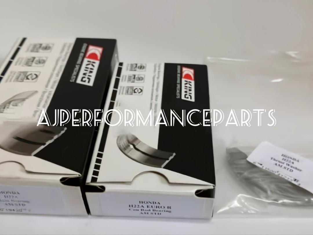KING SILVER MAIN & CONROD BEARING HONDA H22A, Auto Accessories on Carousell