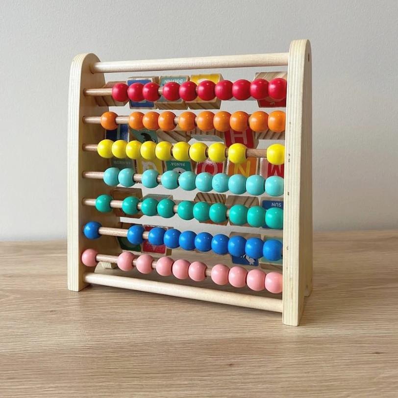 Kmart Learning alphabet abacus, Hobbies & Toys, Toys & Games on Carousell