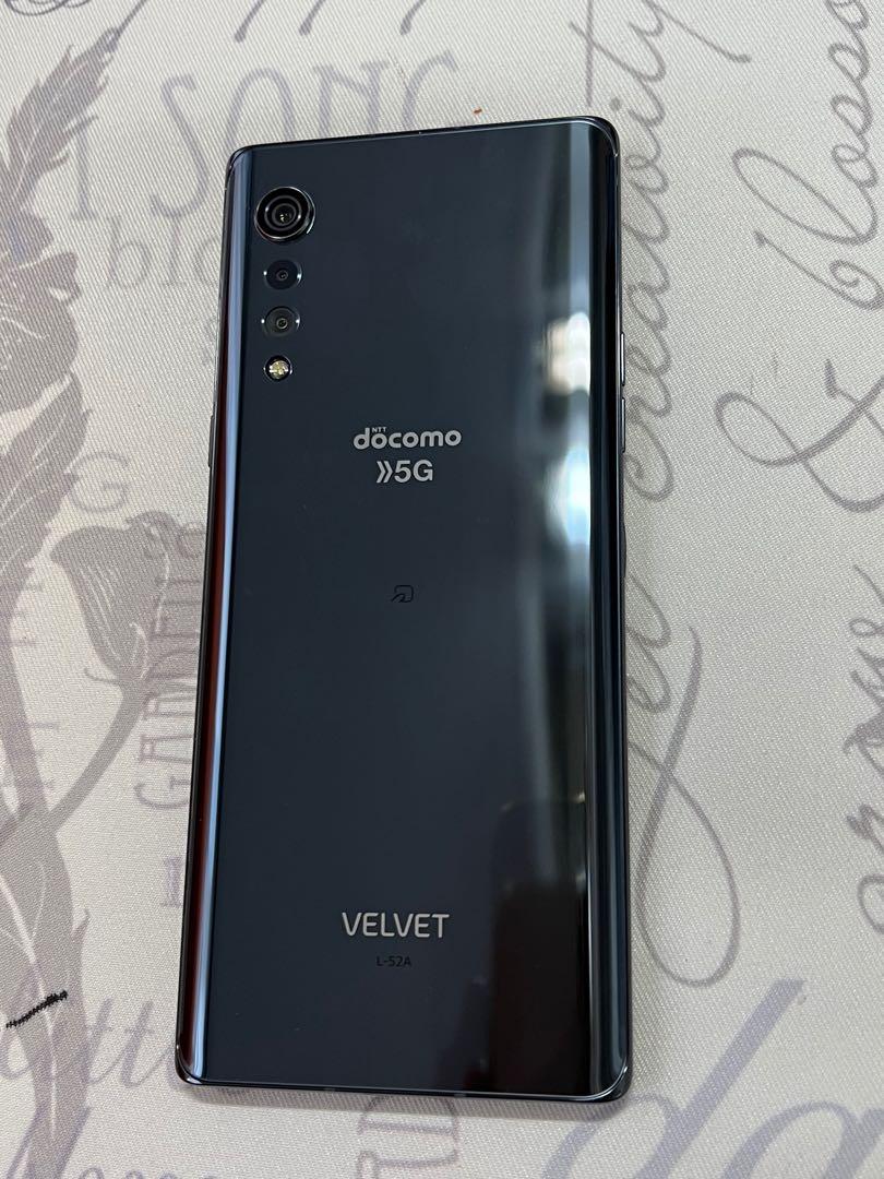 LG Velvet L-52A .5G (6+128GB)Docomo 日版, 手提電話, 手機, Android
