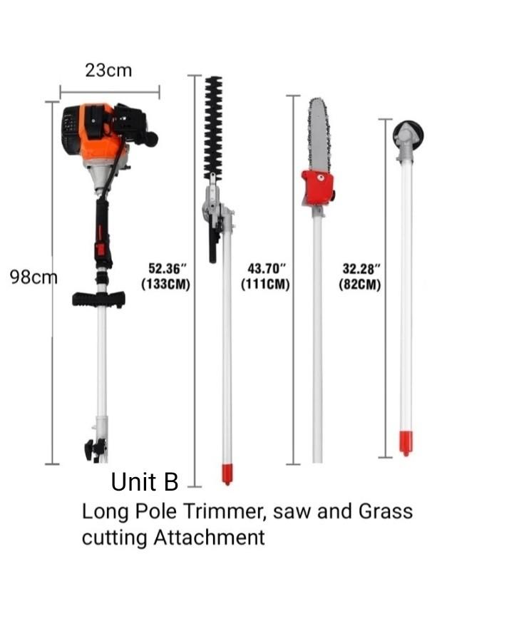 Long Reach trimmer (Petrol Engine)64884982591745118