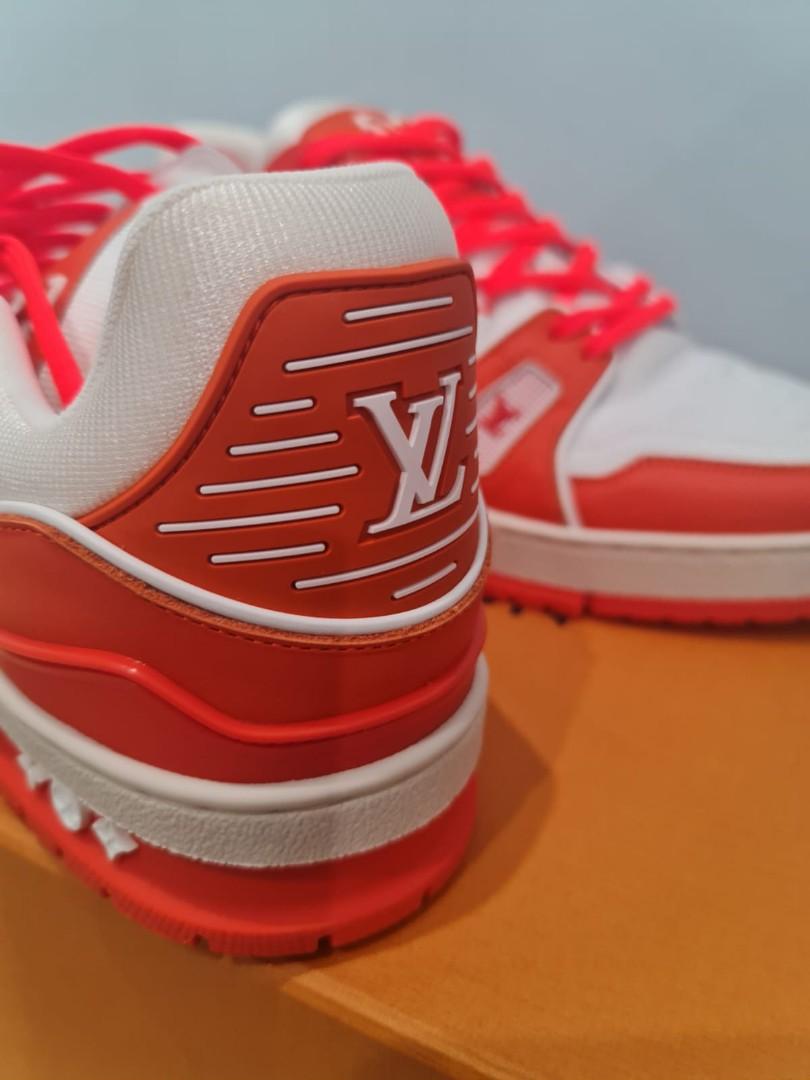 Louis Vuitton LV Trainer Sneaker Red. Size 08.0