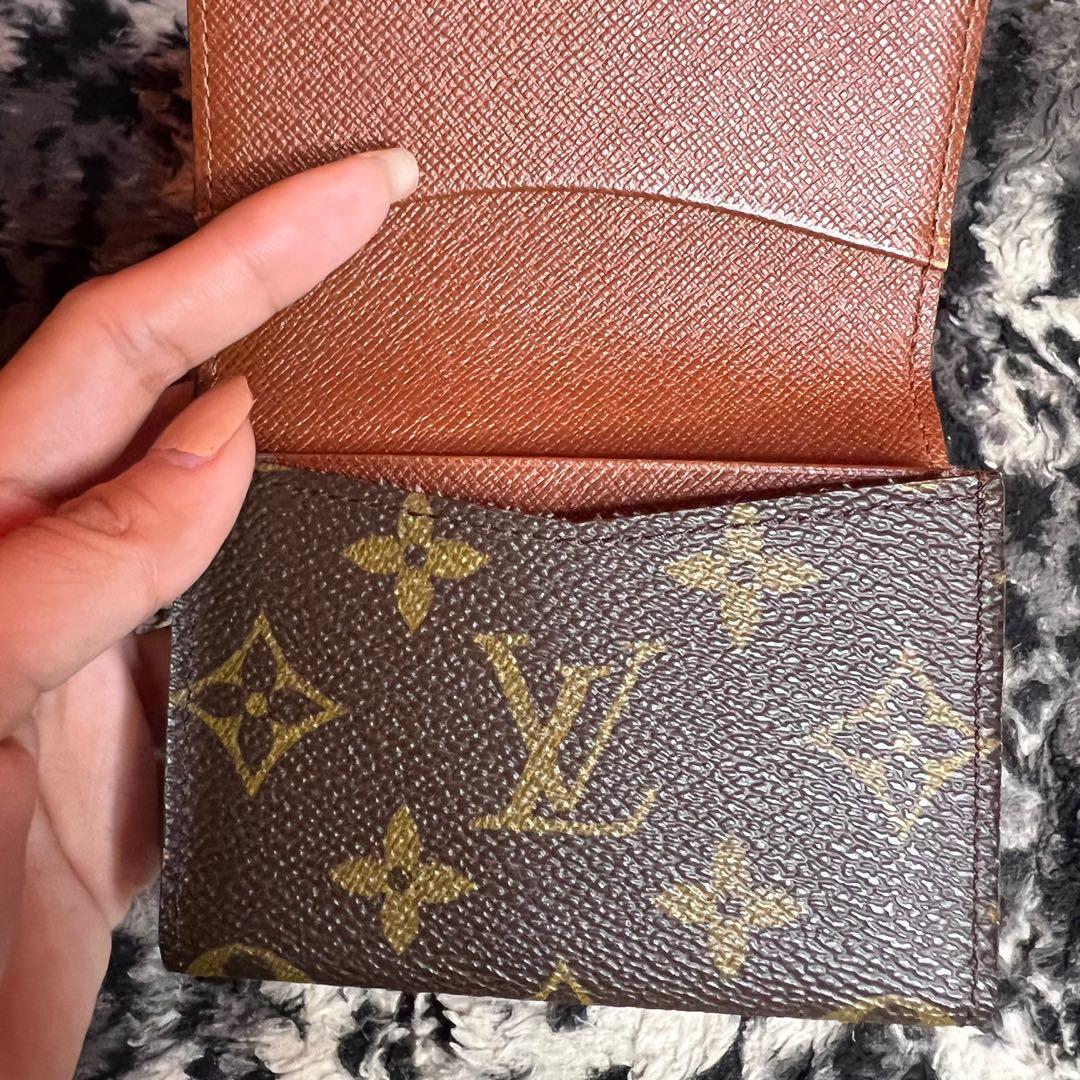 Louis Vuitton Monogram Card Case (LV Business Card Case, Card Holder),  Luxury, Bags & Wallets on Carousell