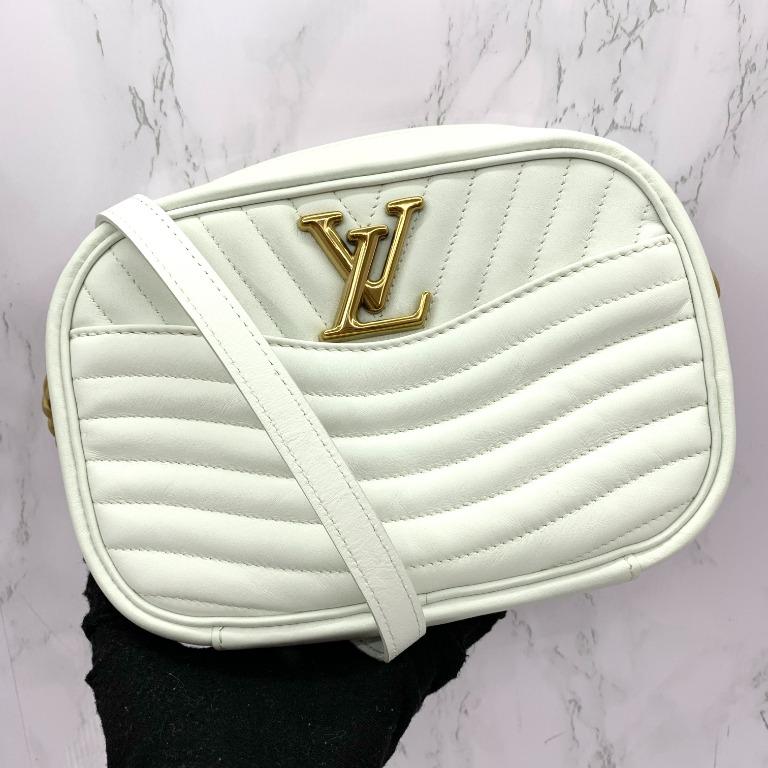 Louis Vuitton, Bags, Louis Vuitton New Wave White Camera Bag