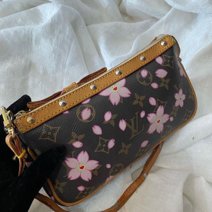 Louis Vuitton Murakami Cherry Blossom Wallet, Luxury, Bags & Wallets on  Carousell