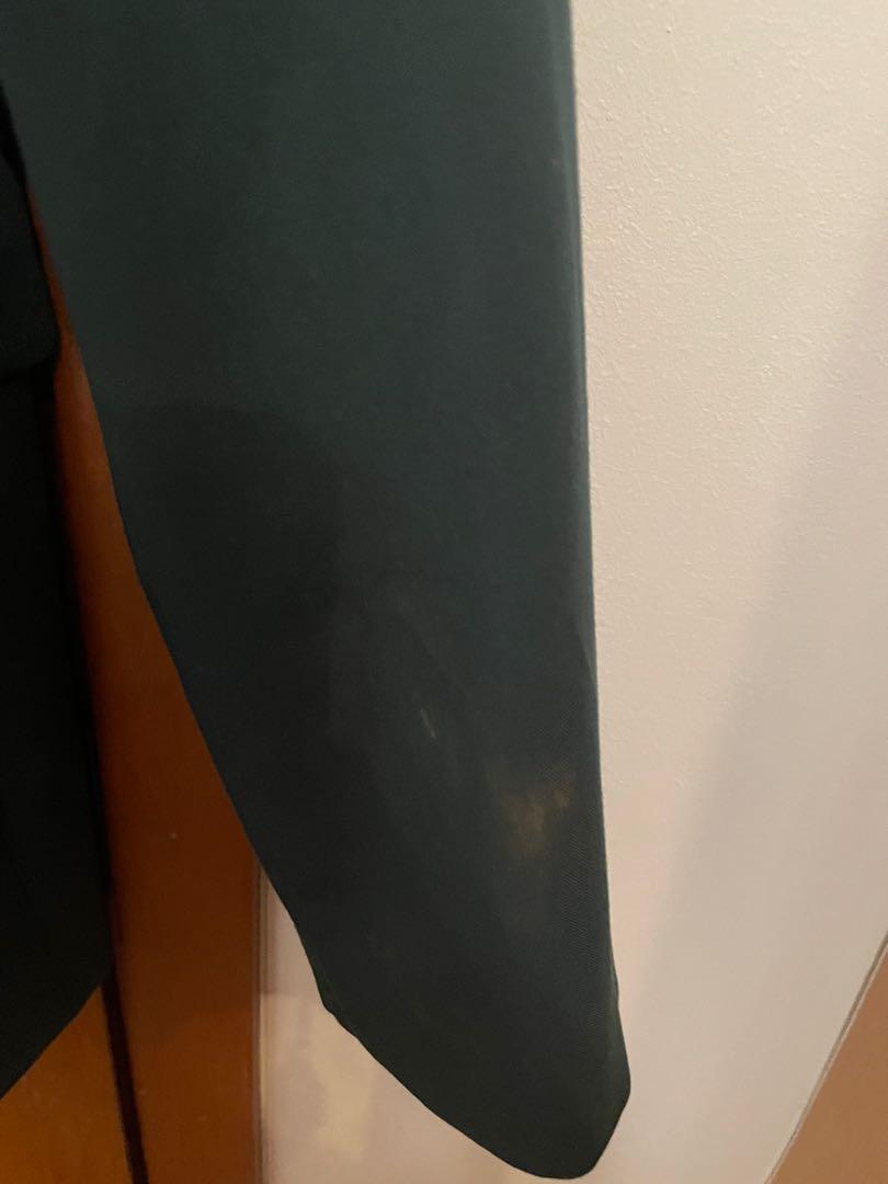 Mango green blazer, Women's Fashion, Coats, Jackets and Outerwear on